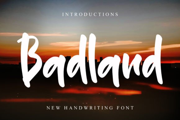 Badland Font: Whimsical Charm for Creators