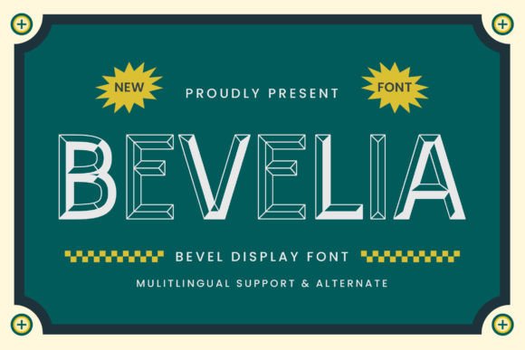 Bevelia: Elevating Digital Design with Dimensional Typography