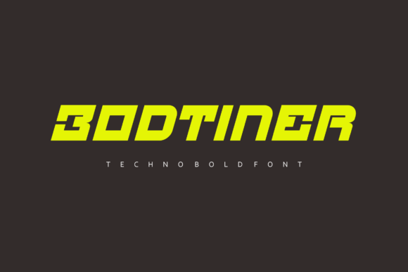 Bodtiner: Modern Display Typography