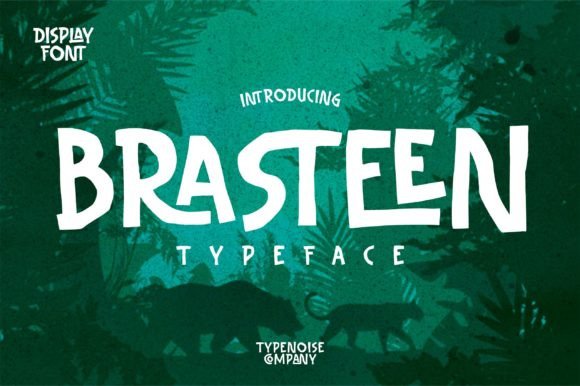 Brasteen: The Typeface That Marries Cartoon Flair with Whimsical Elegance