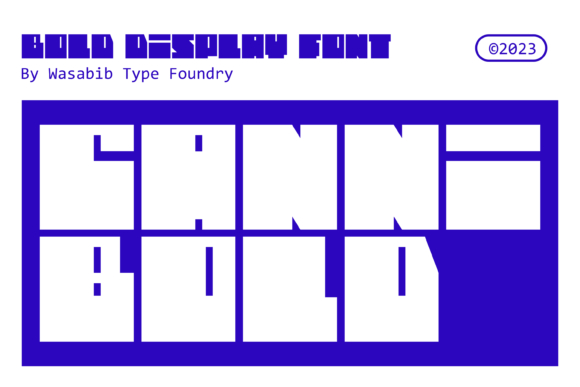 Cannibold: Mastering Bold, Modern Typography for Impactful Design