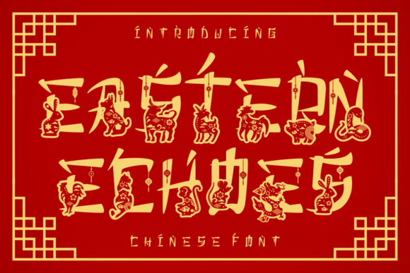 Eastern Echoes: Bridging Tradition and Whimsy in Modern Typography