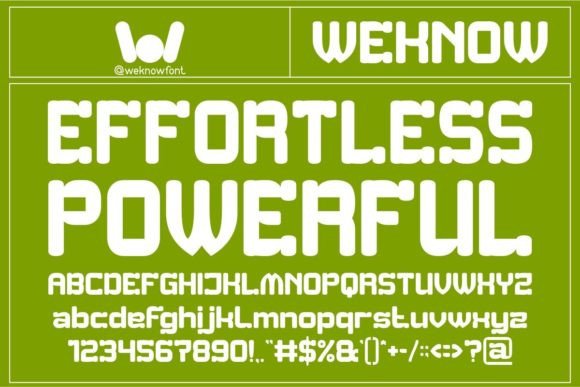 Effortless Powerful: Defining Modern Visual Identity Through Bold Typography
