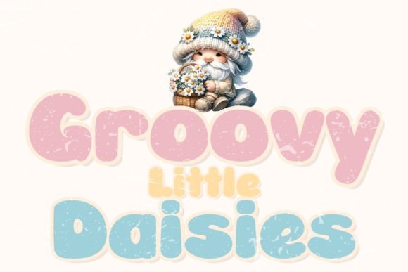 Evaluating Groovy Little Daisies for Creative Typography