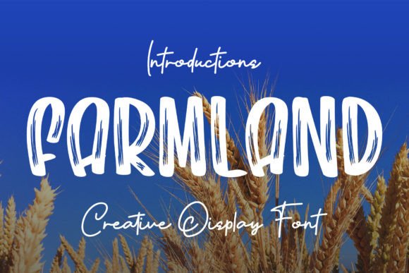 Farmland: A Quirky Font for Cheerful Designs