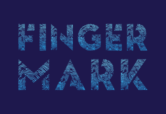 Fingermark: Redefining Visual Identity Through Bold Typographic Contrast