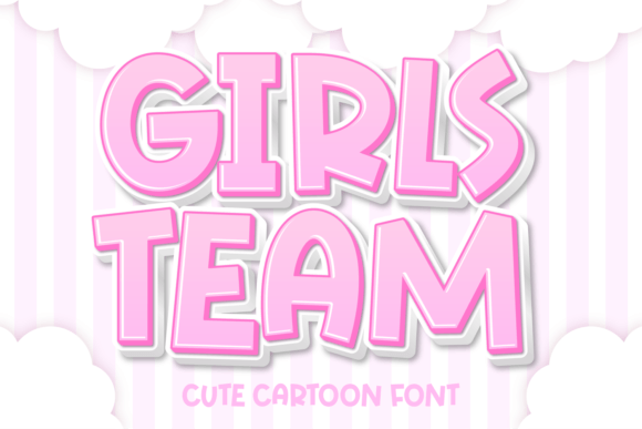 Girls Team Font: Whimsy for Creative Projects