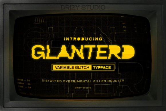 Glanterd: Integrating Glitch Typography into Professional Design Workflows