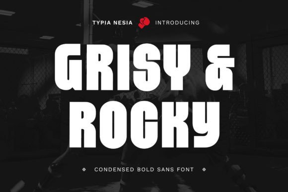 Grisy Rocky: Bold Urban Typography for Modern Brands