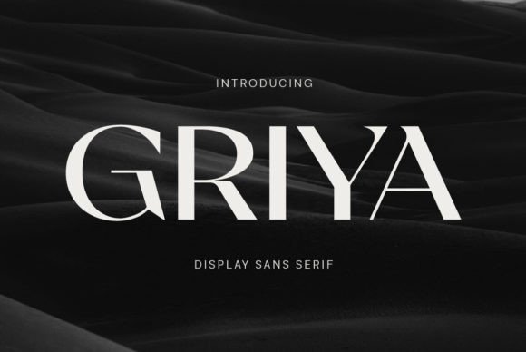 Griya: Elevating Brand Identity Through Refined Typography