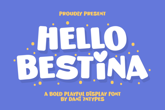 Hello Bestina: Elevating Brand Identity Through Playful Typography in a Digital-First World
