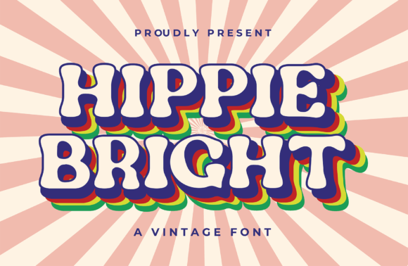 Hippie Bright: Infusing Groovy Elegance into Modern Design