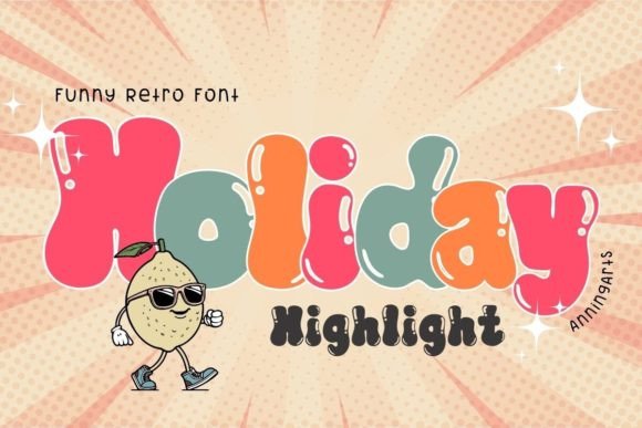 Holiday Highlight: A Cute Display Font for Festive Designs
