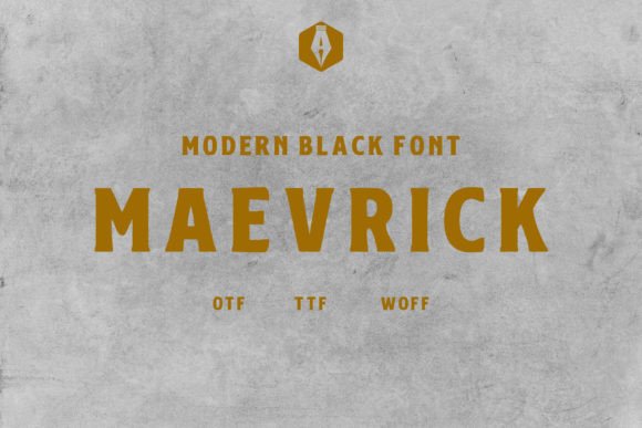 Maevrick: Defining the New Standard in Bold Modern Typography