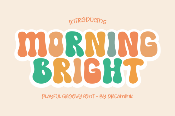 Morning Bright: Elevating Design with Whimsical Typography