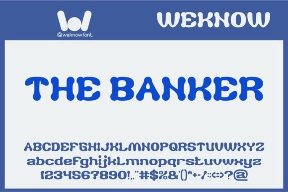 The Banker: Mastering Visual Identity Through Typographic Elegance