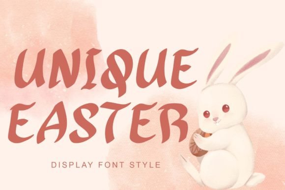 Unique Easter: Strategic Typography for Distinctive Brand Communication