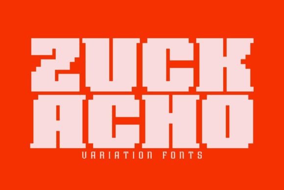 Why Zuck Acho Is the Quirky Display Font Your Creative Projects Need